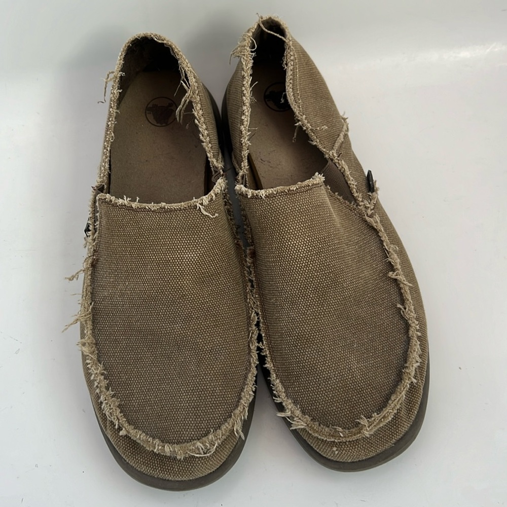CROCS Loafers Dark Khaki Sz 13